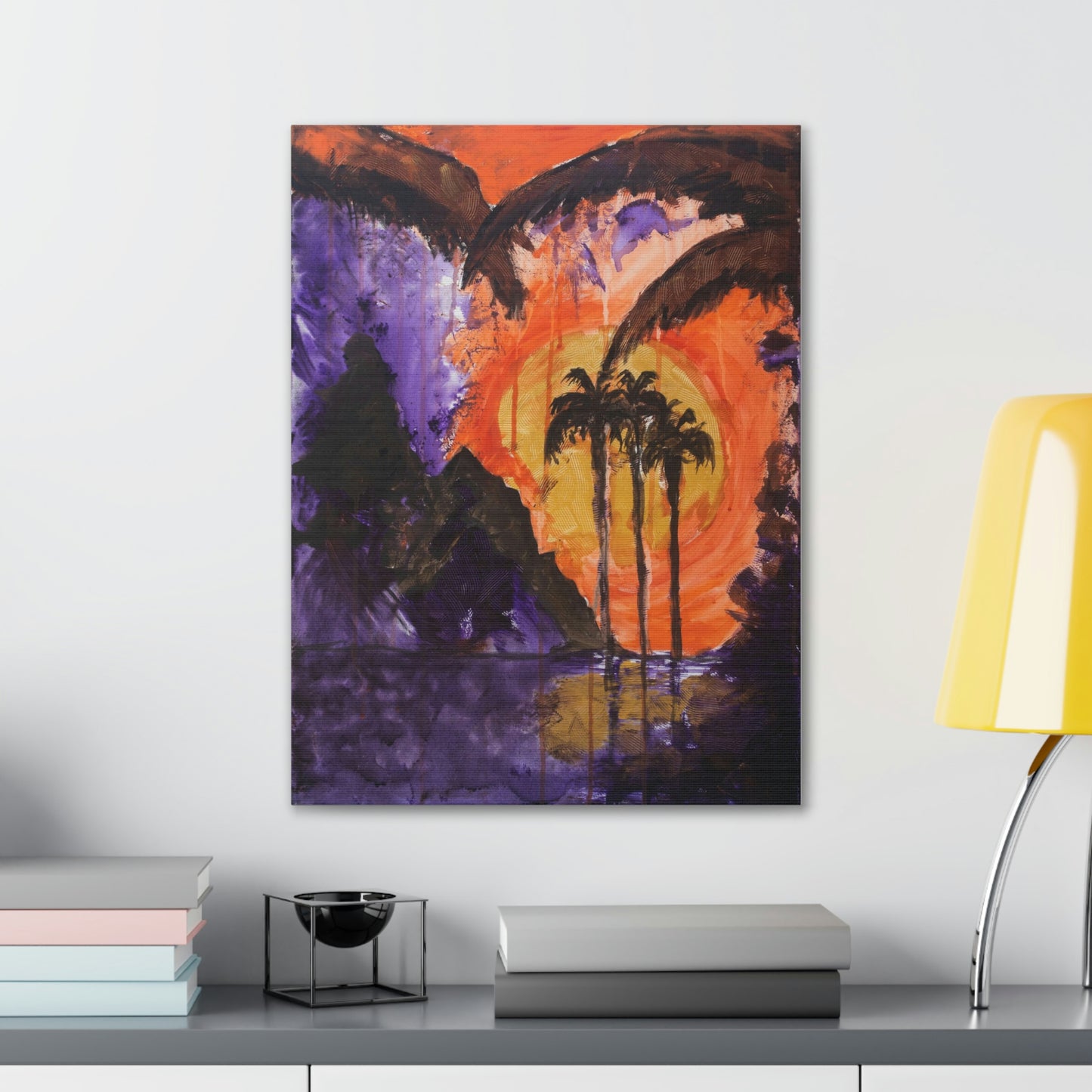 Palmdark Canvas Print