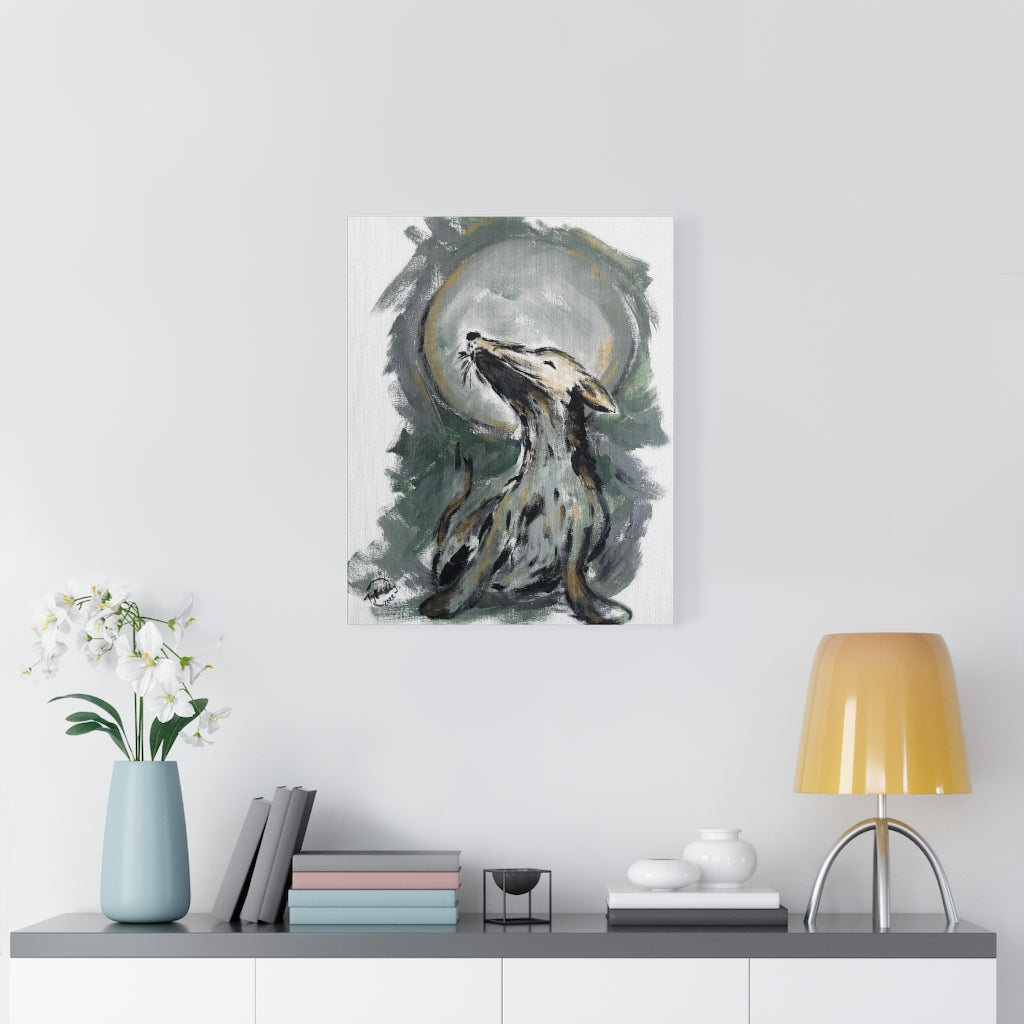 Howl Big Canvas Print