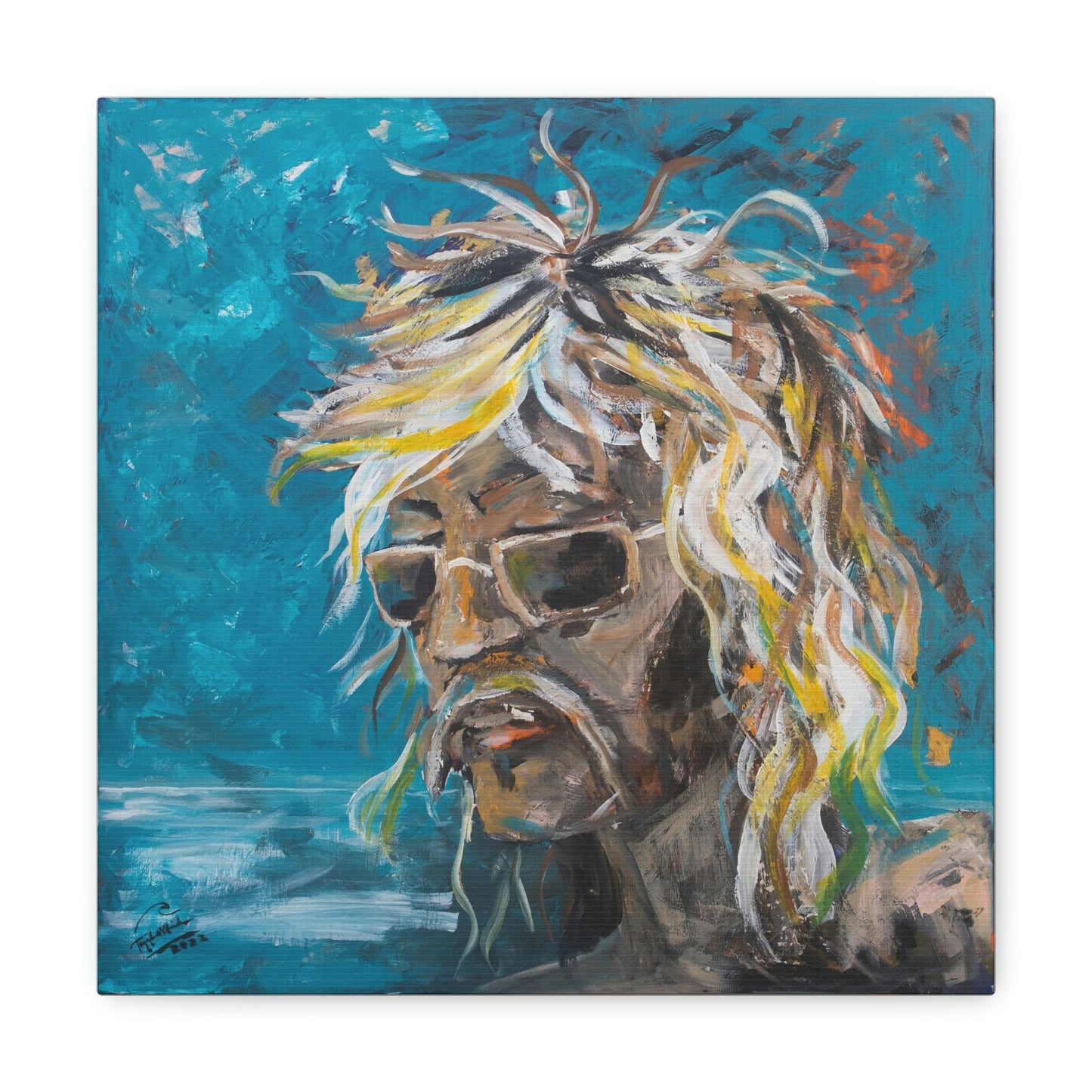 Surfer Canvas Print