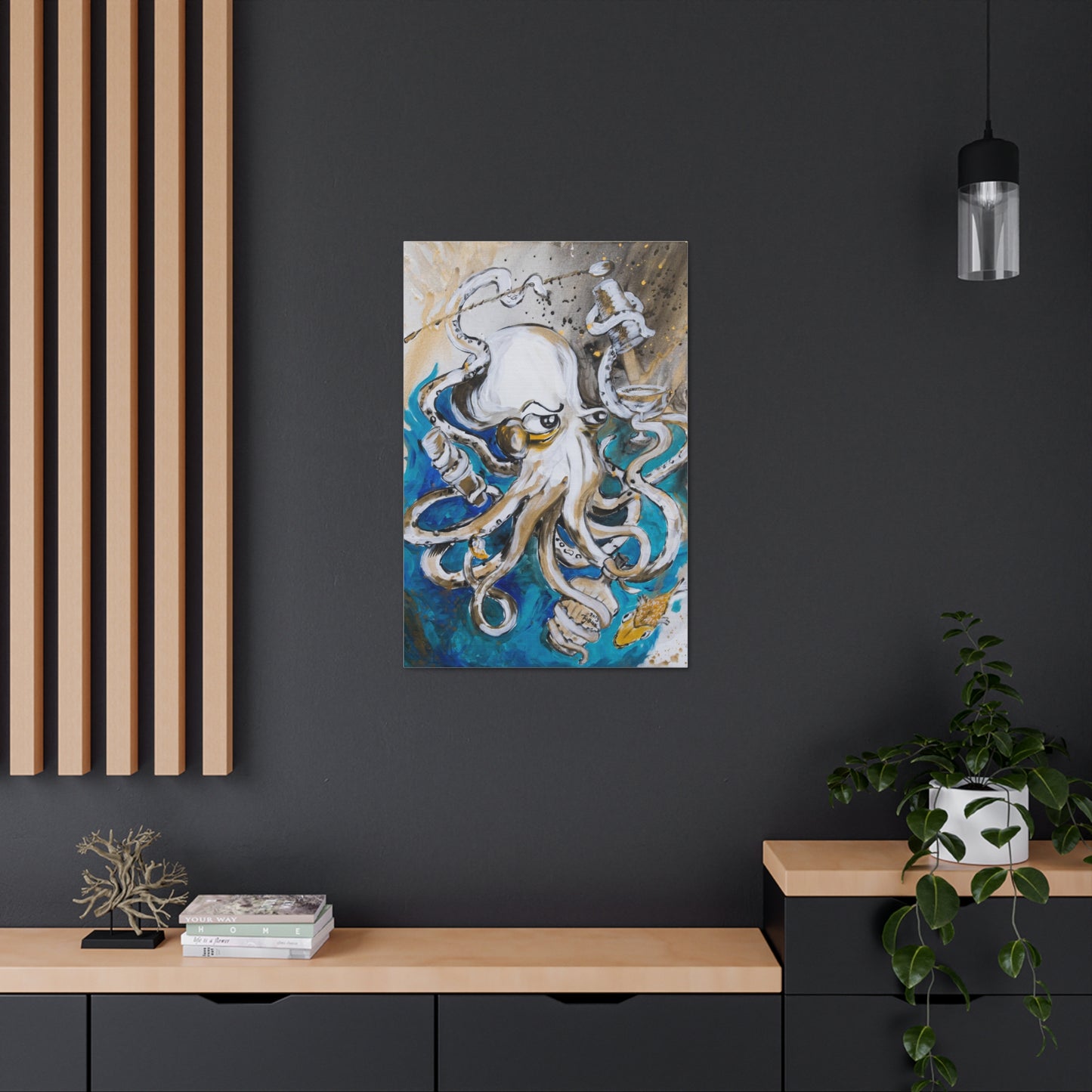 Mixoctology II Canvas Print