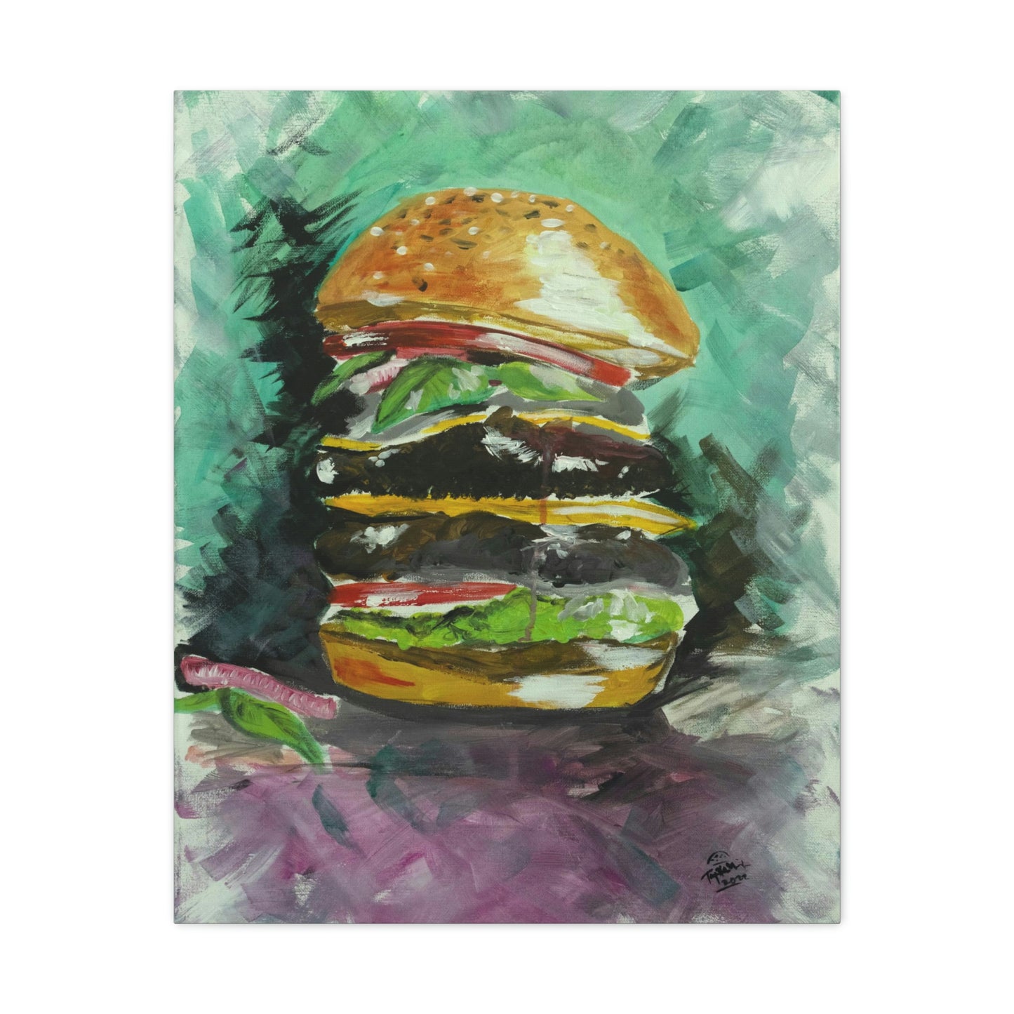 Tastescraper Canvas Print