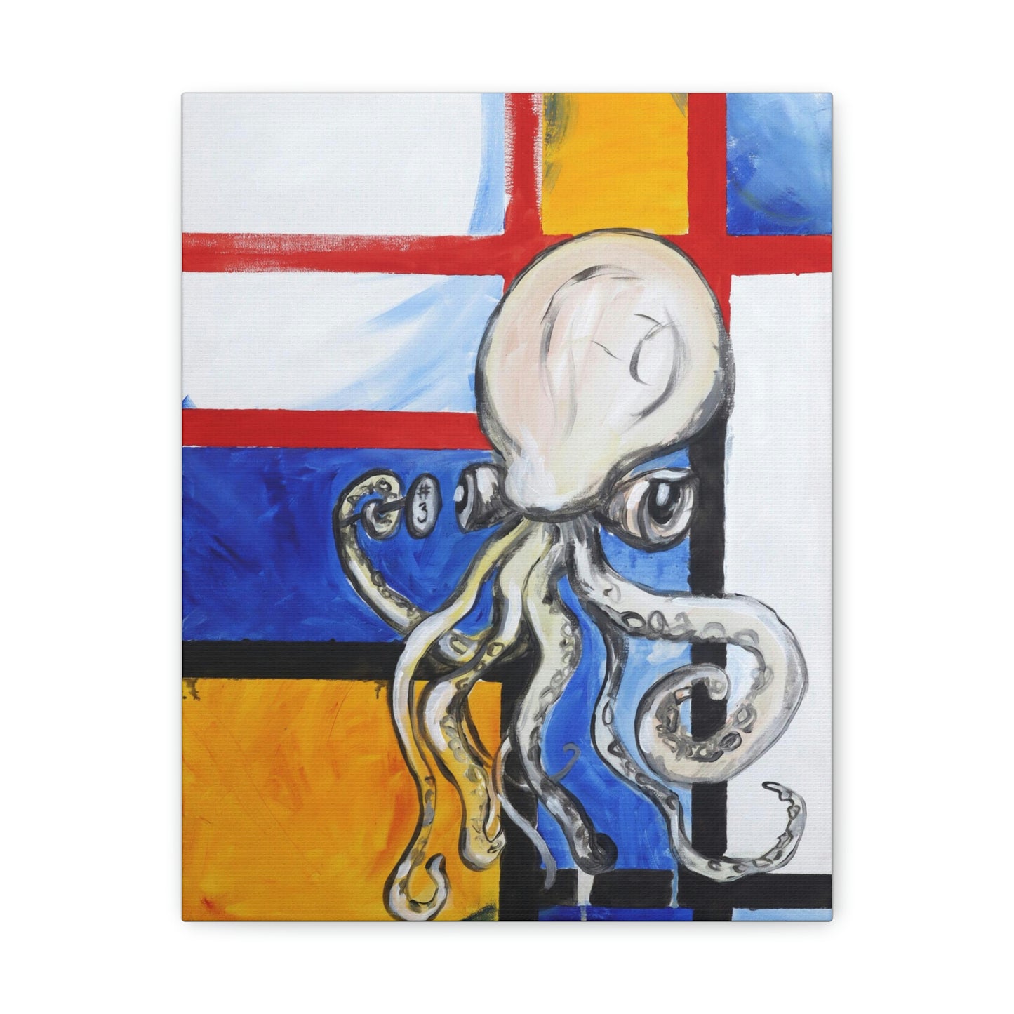 Type Octo Canvas Print