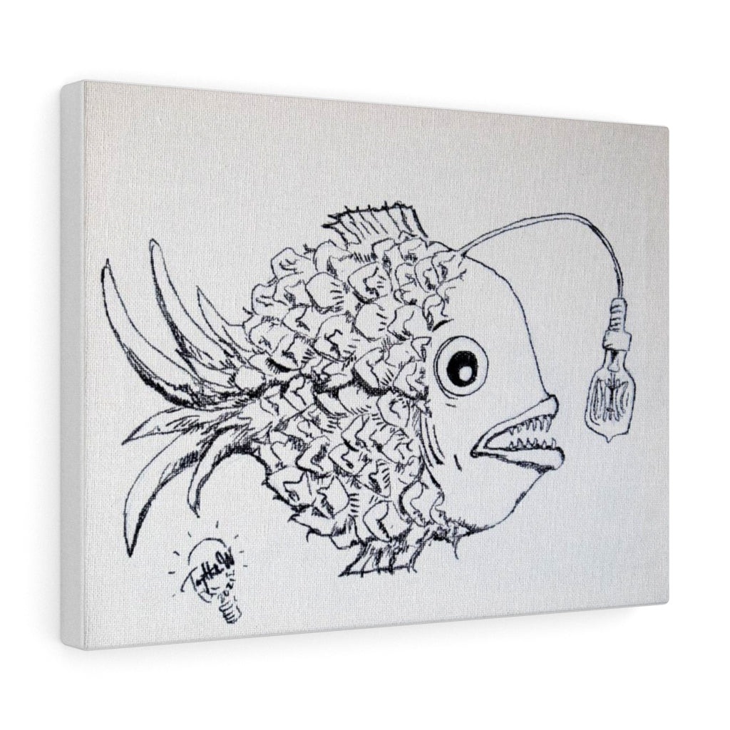 Deep Sea Fish Canvas Print