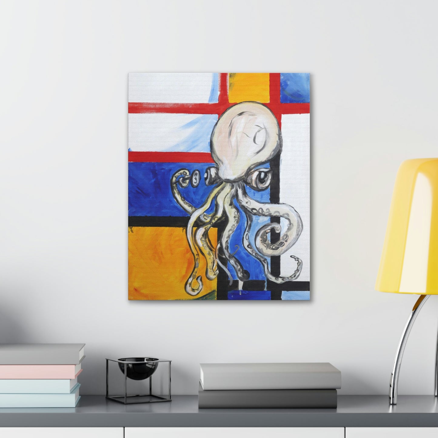 Type Octo Canvas Print