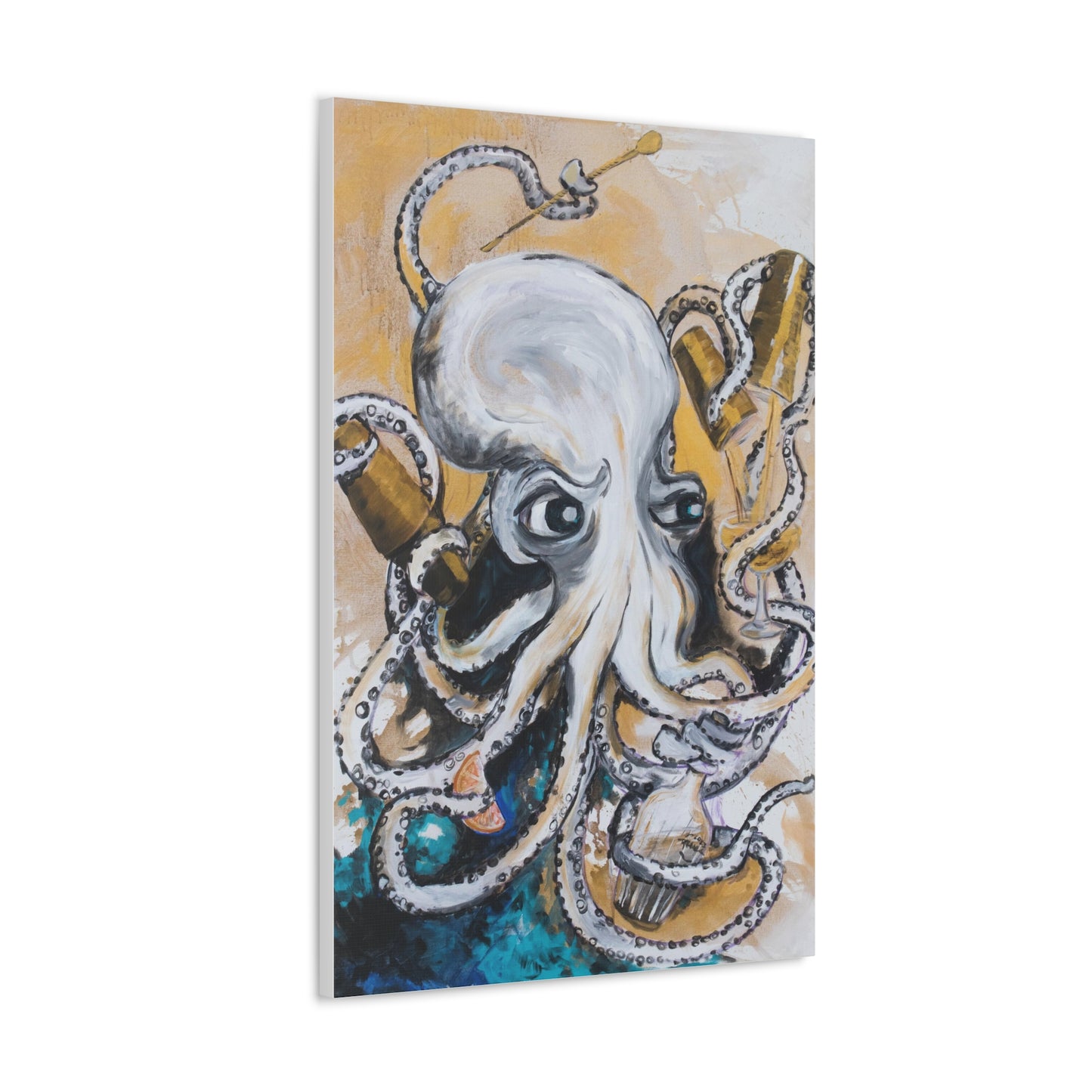 Mixoctology Canvas Print