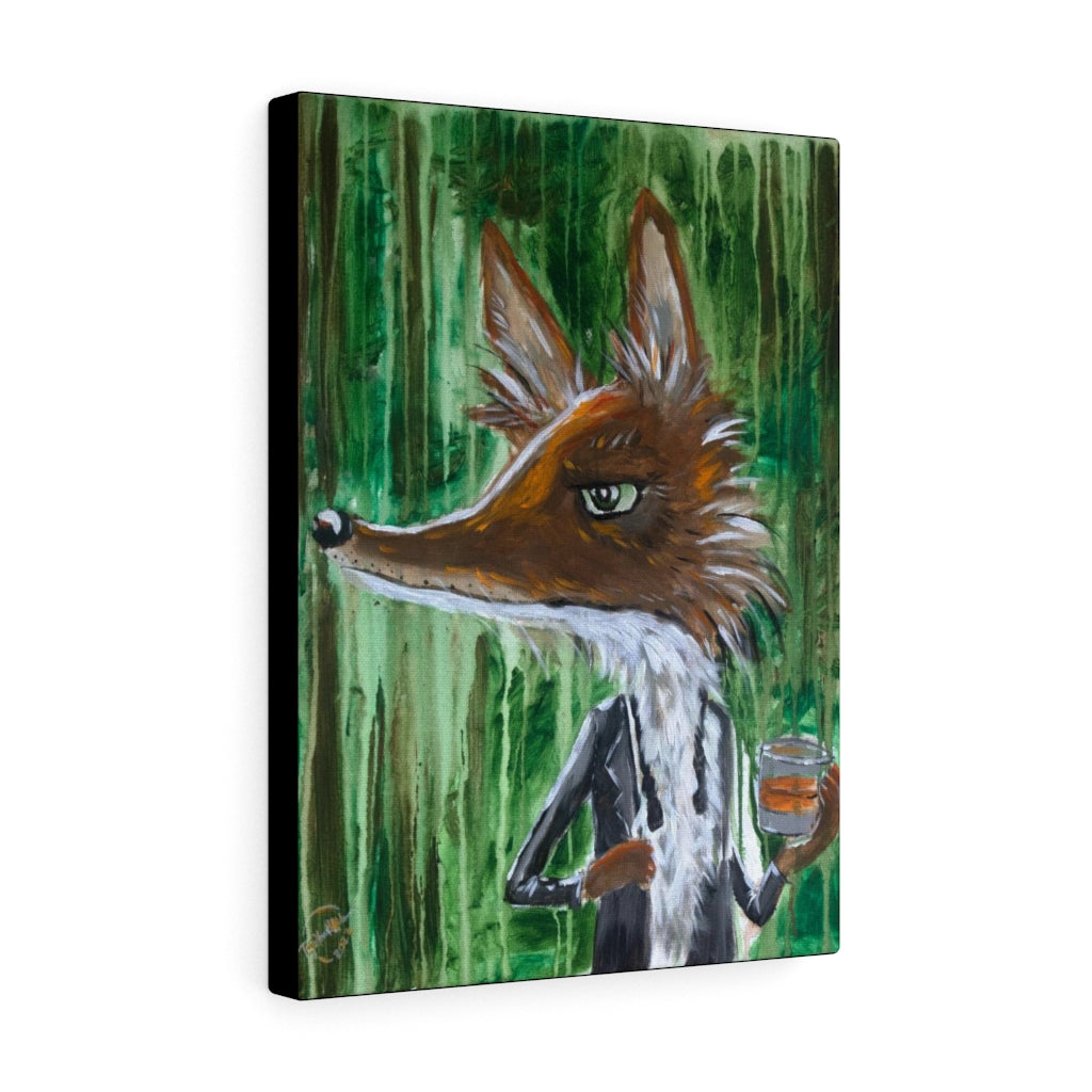 Fox Thirty Canvas Print