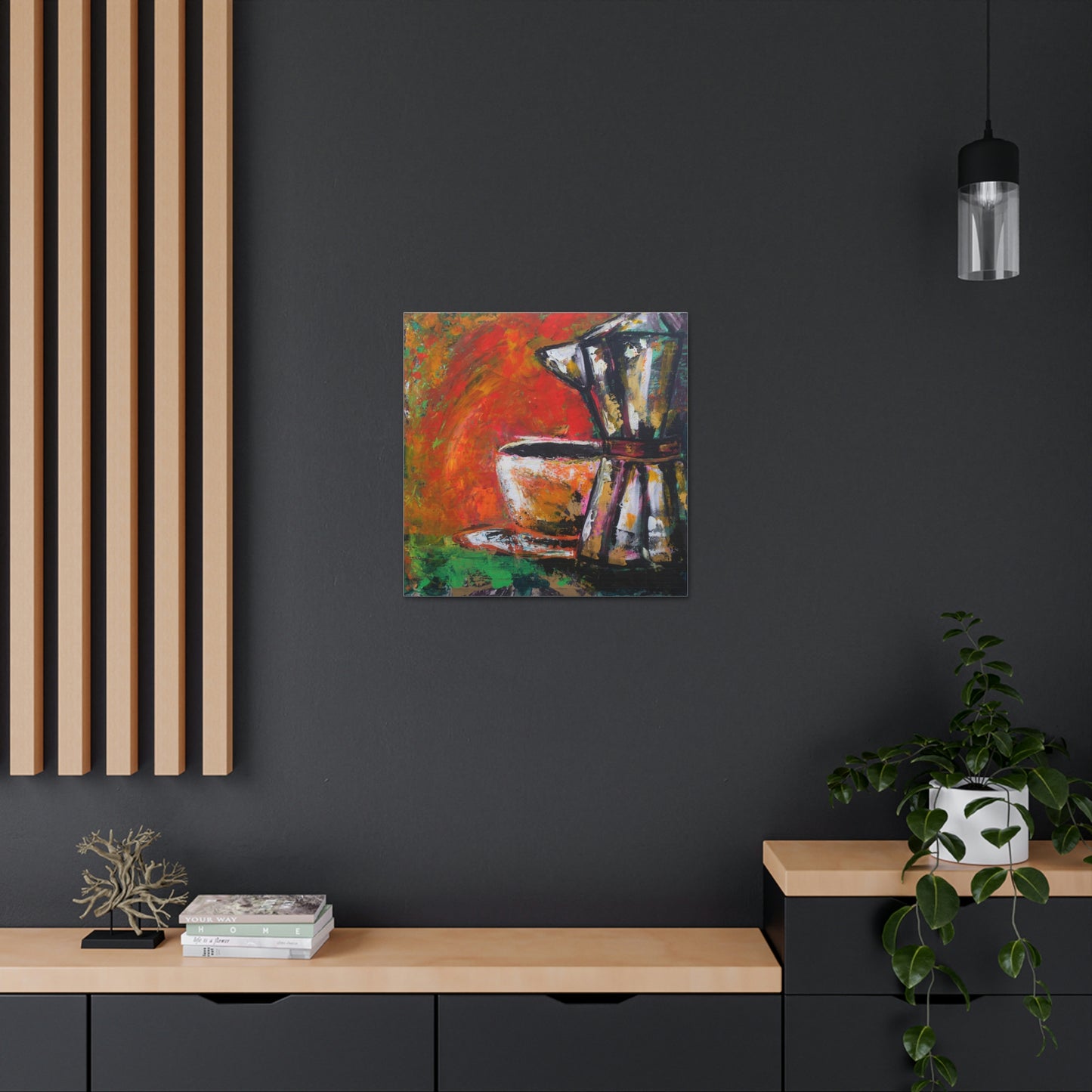 Cafetero Canvas Print