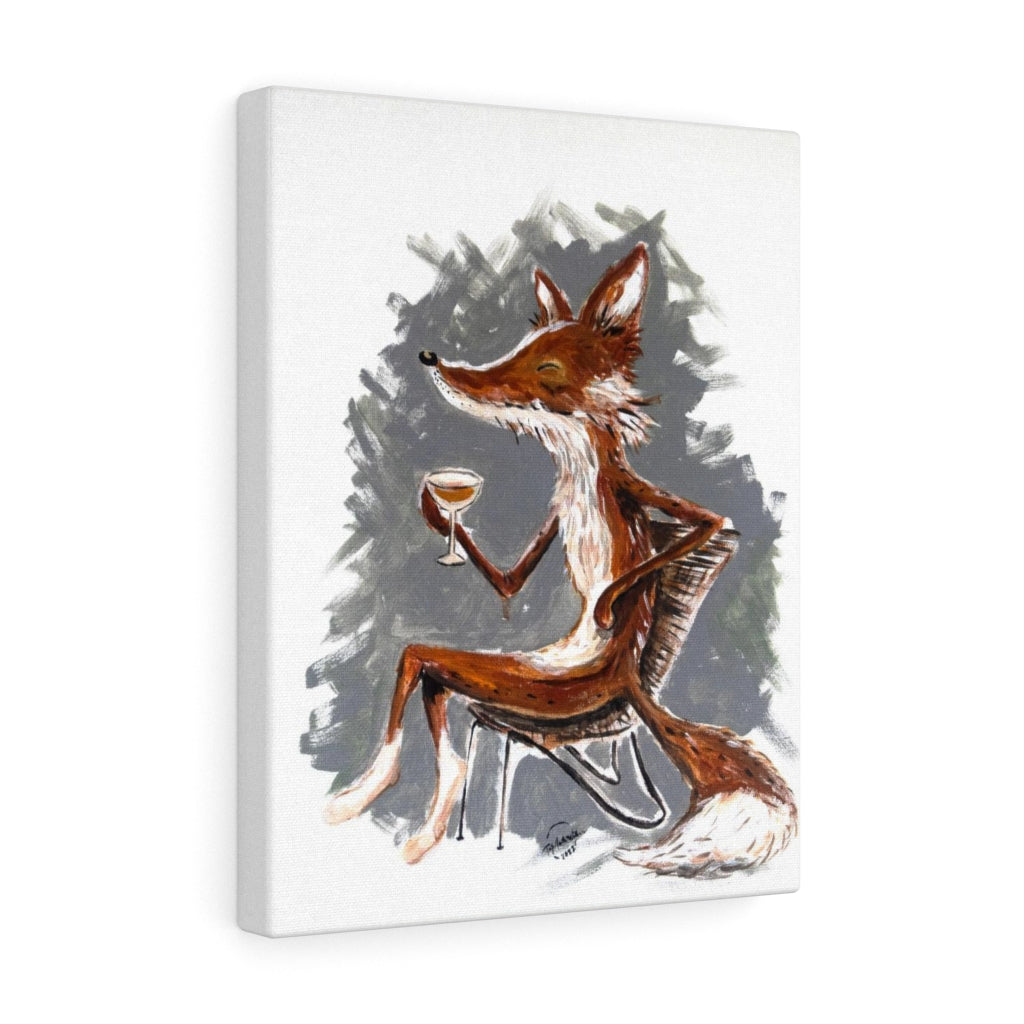 Fox Tale Canvas Print