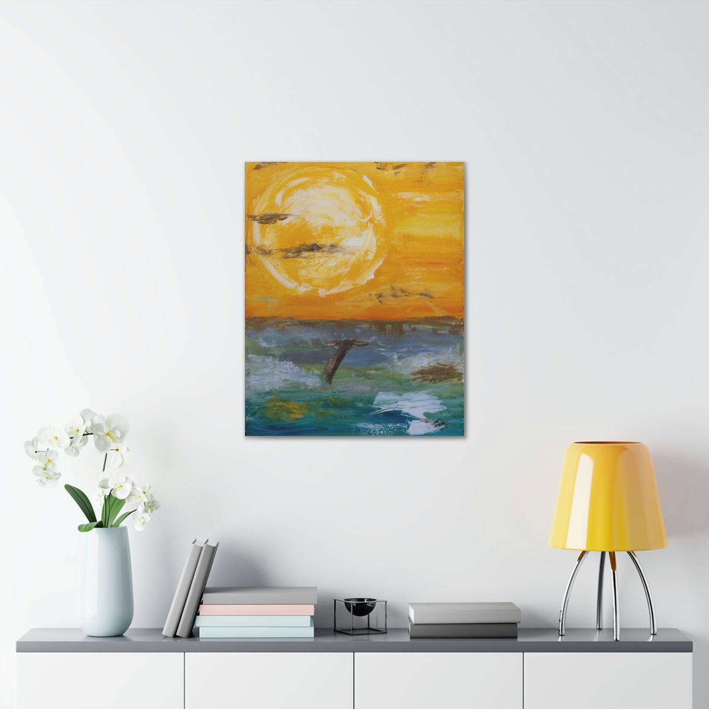 El Sunset Pasa Canvas Print