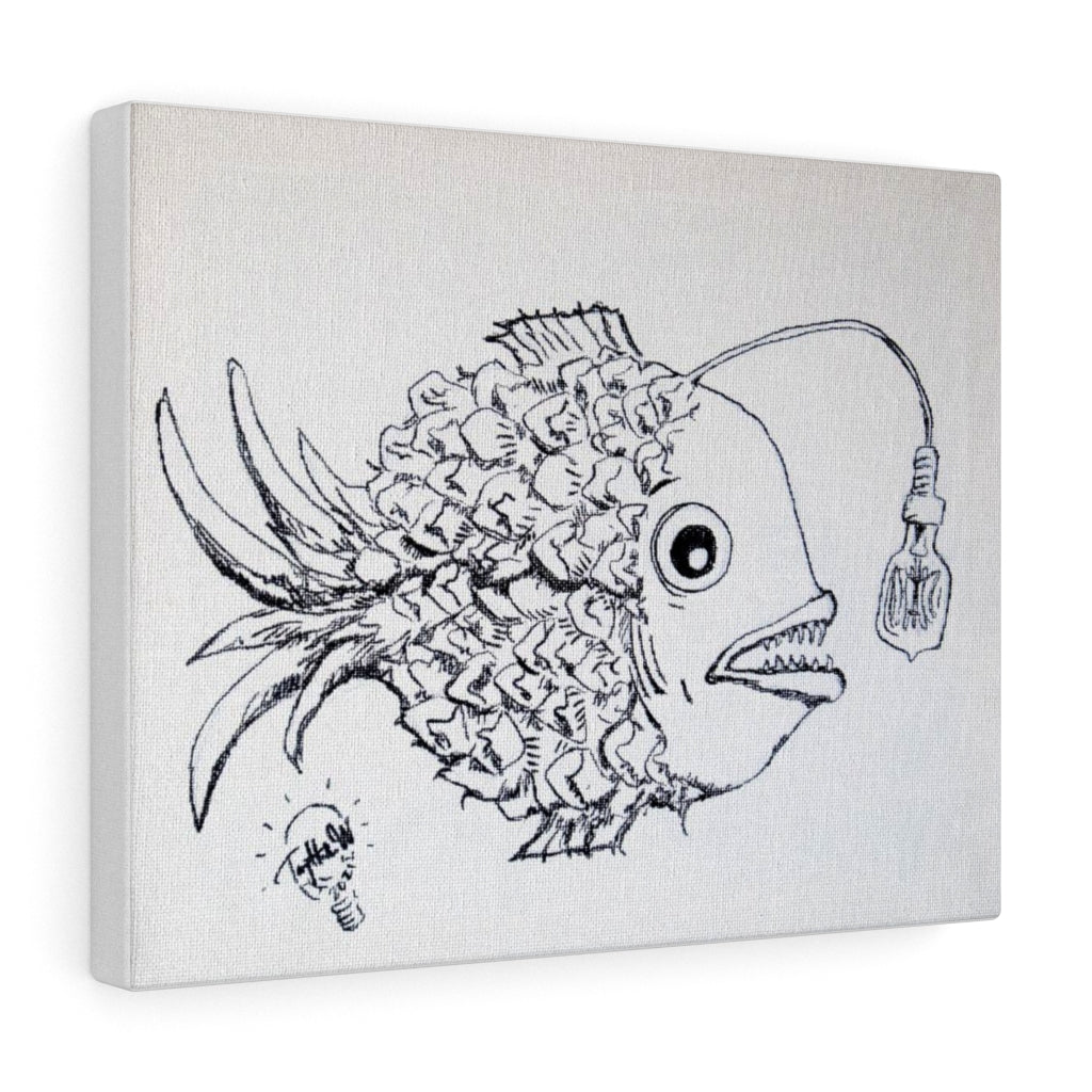 Deep Sea Fish Canvas Print