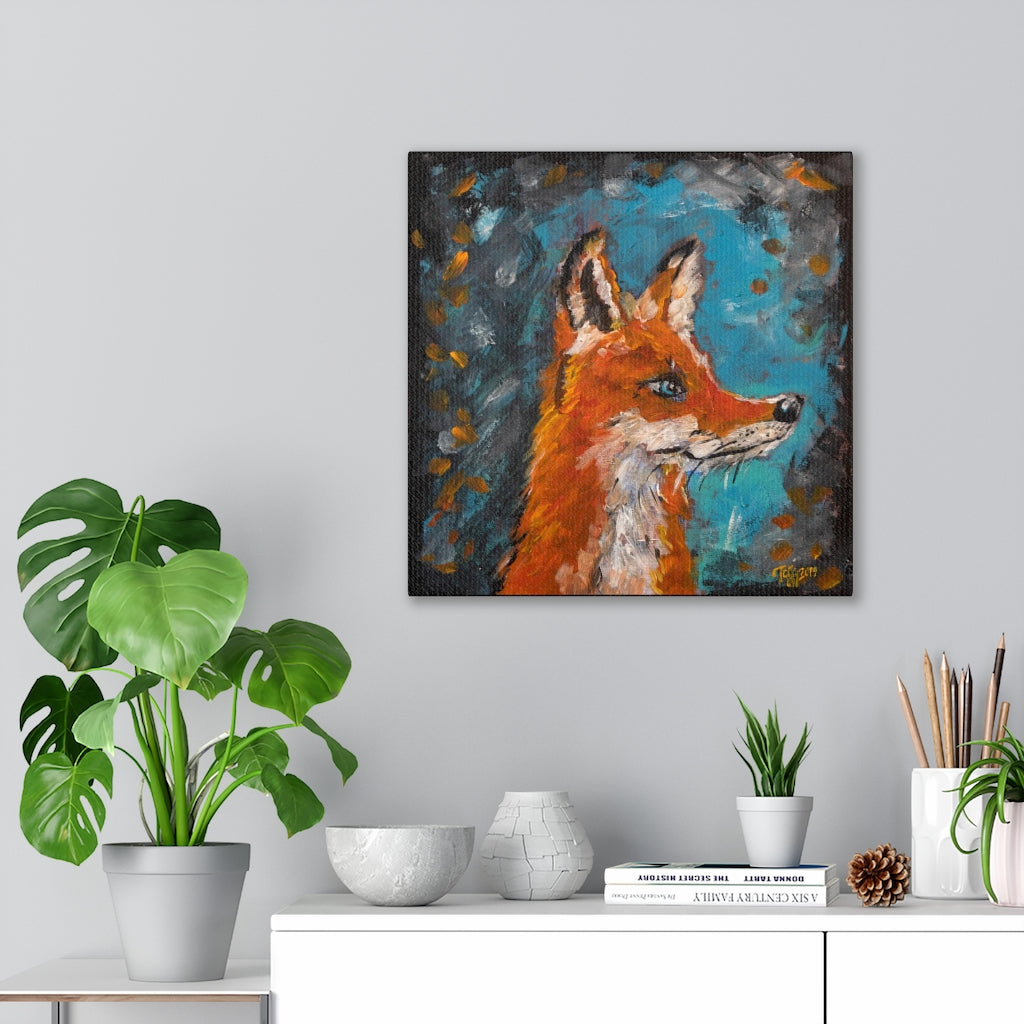 The Fox Canvas Print
