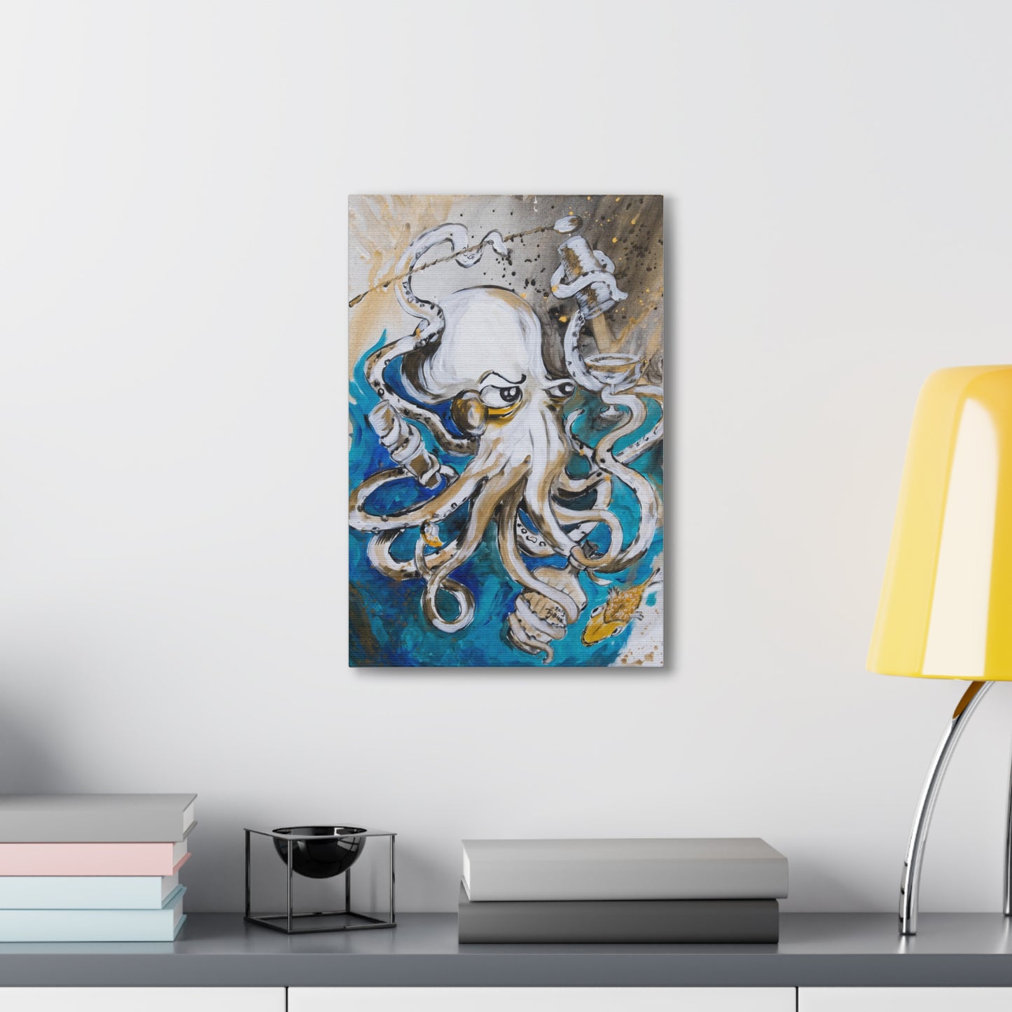 Mixoctology II Canvas Print