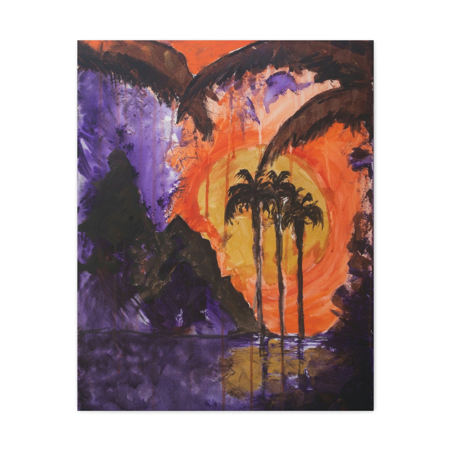 Palmdark Canvas Print