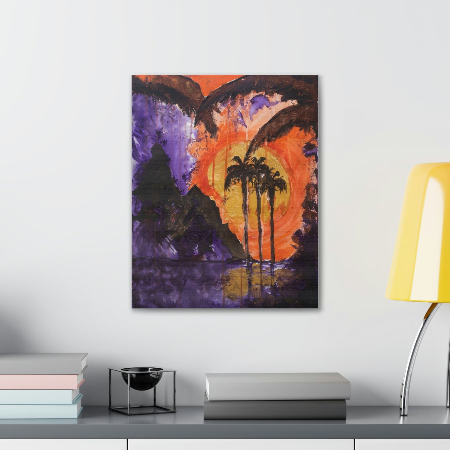 Palmdark Canvas Print