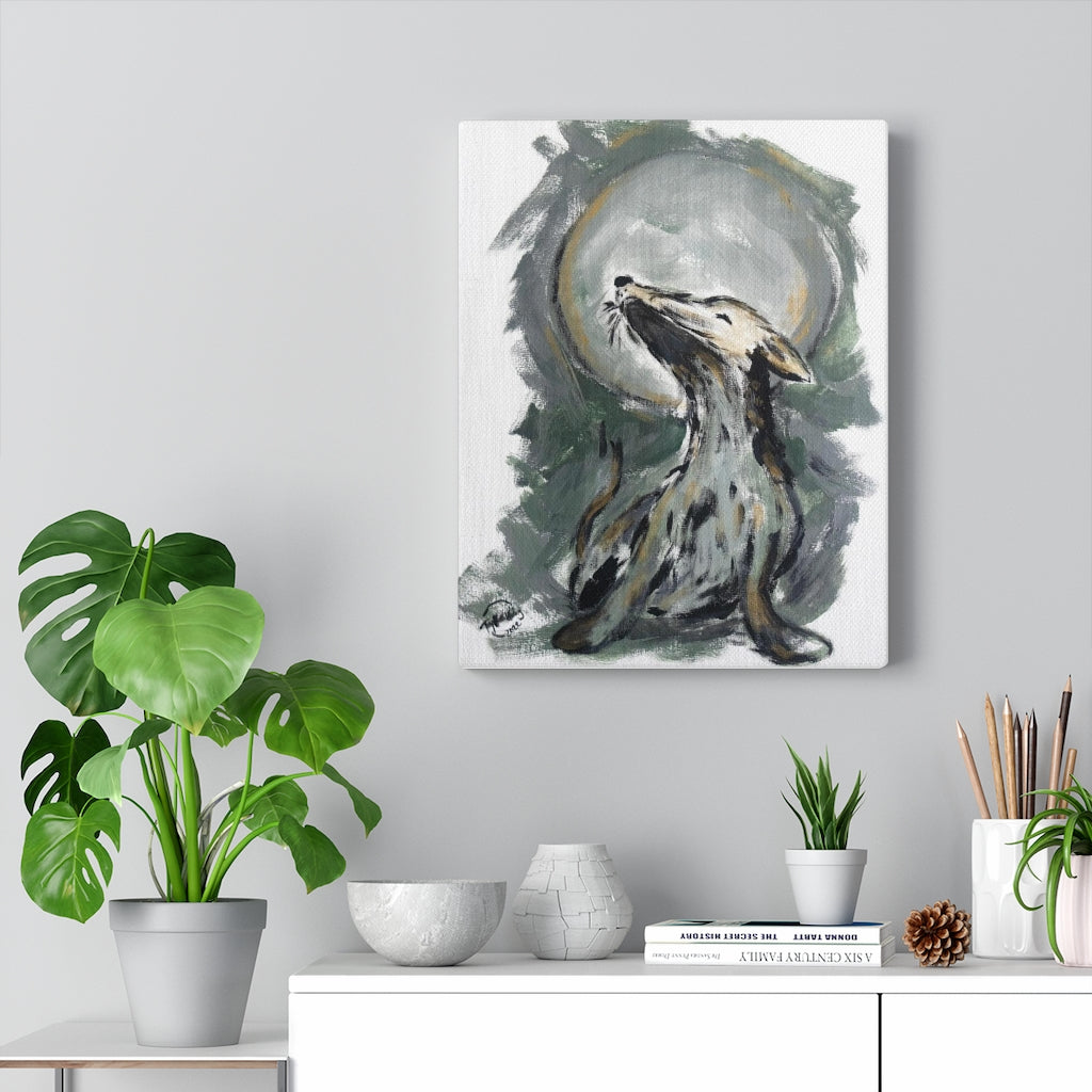 Howl Big Canvas Print