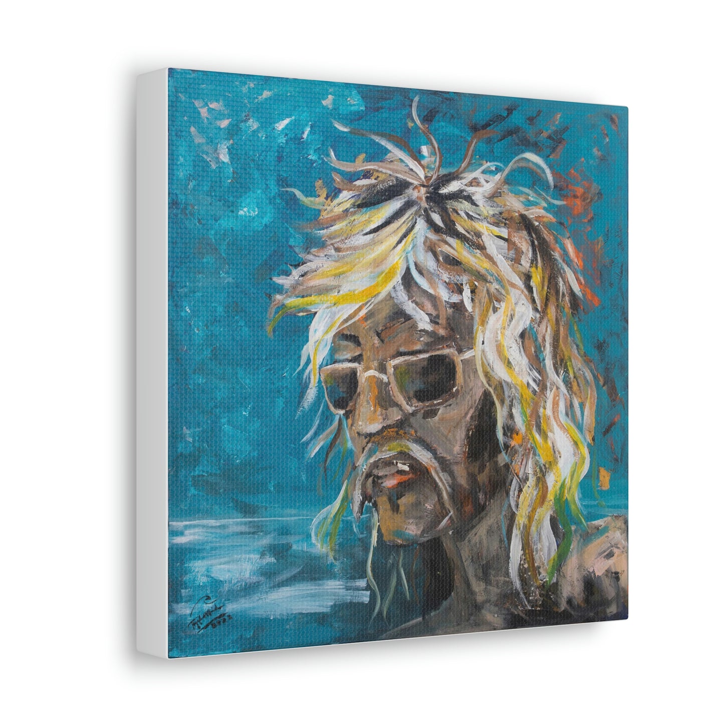 Surfer Canvas Print