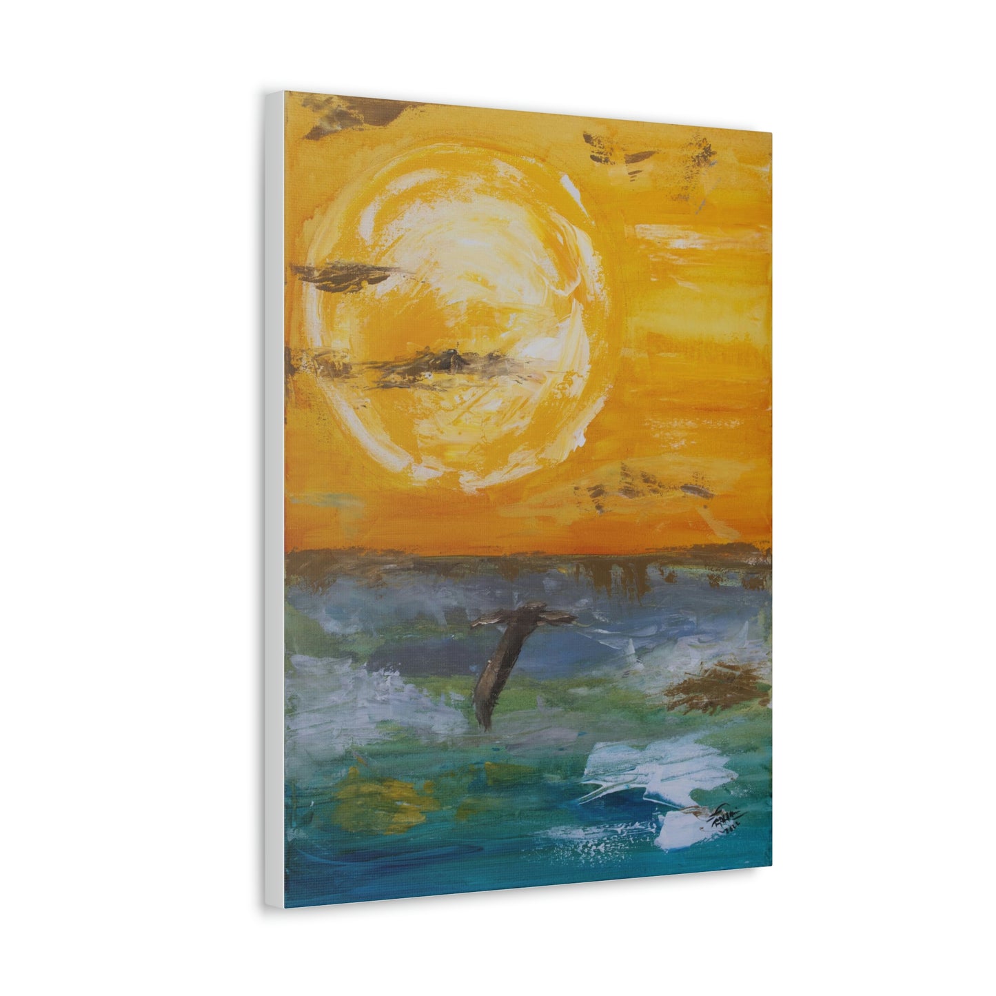 El Sunset Pasa Canvas Print