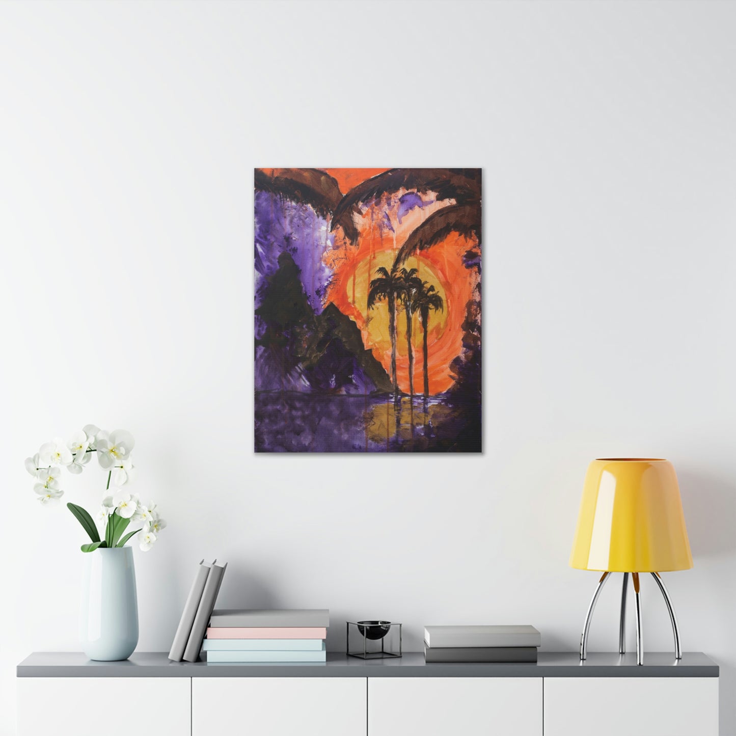 Palmdark Canvas Print