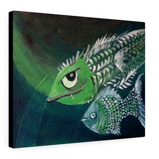 Fish Gang Canvas Print