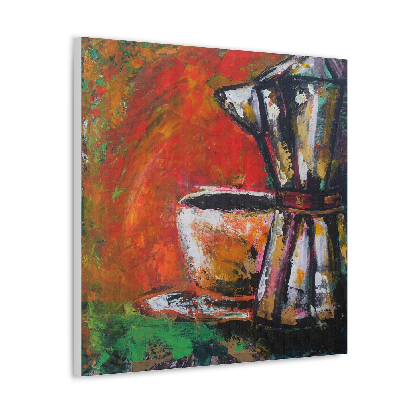 Cafetero Canvas Print