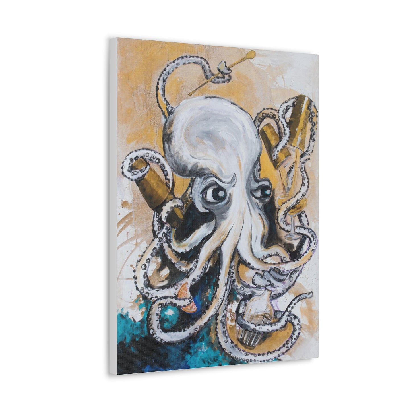 Mixoctology Canvas Print