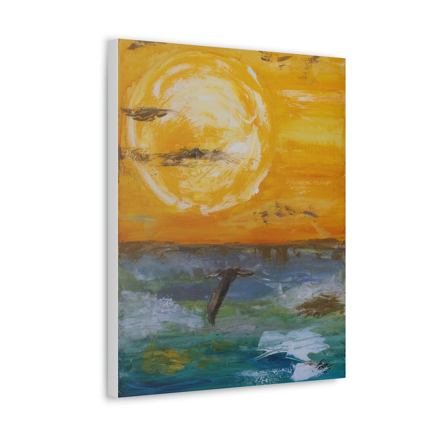 El Sunset Pasa Canvas Print