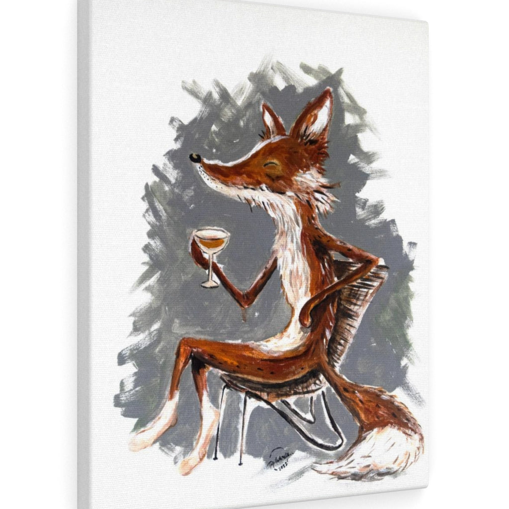 Fox Tale Canvas Print