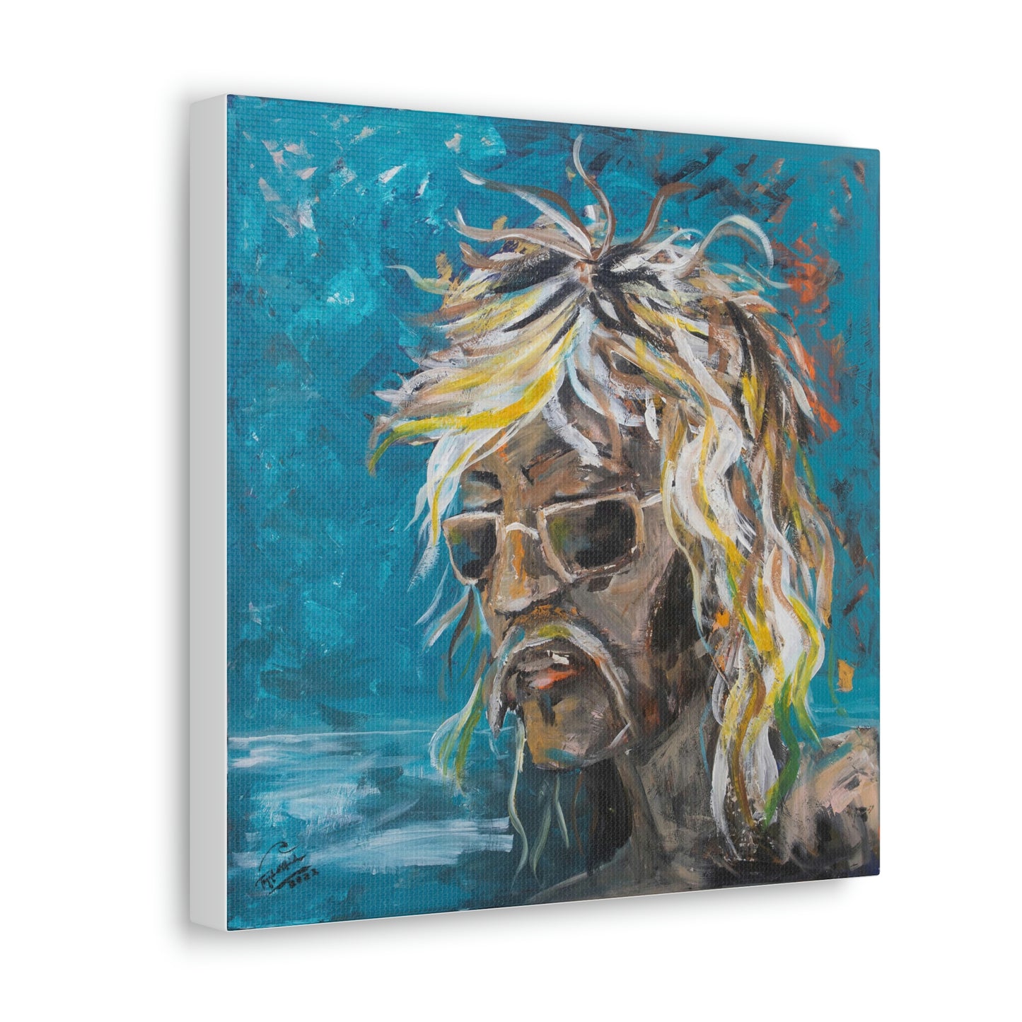 Surfer Canvas Print